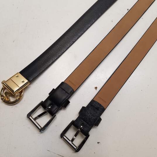 Bundle of 3 Assorted Michael Kors Women's Belts image number 6