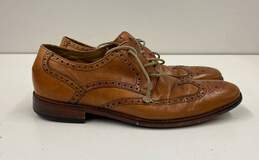 Cole Haan Brown Leather Wingtip Oxford Dress Shoes Men's Size 9 M