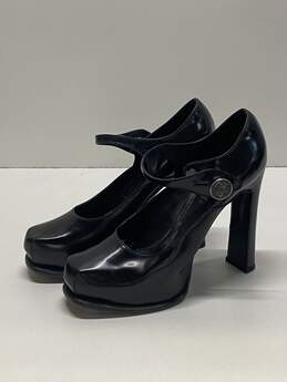 Authentic Louis Vuitton Black Heel W 7.5 alternative image