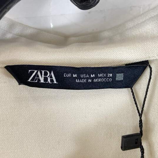 ZARA Ivory Long Sleeve - Size Medium image number 4