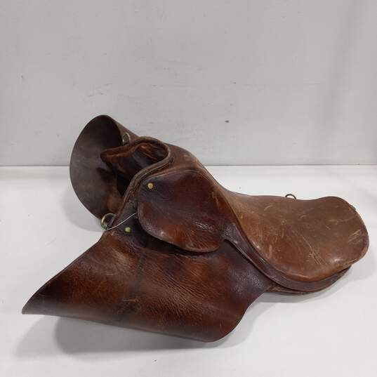 Unbranded Leather English Saddle image number 1