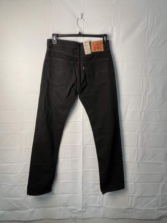 Levis Men Black 505 Jeans Size 32/34 image number 2