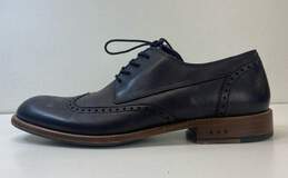 John Varvatos Black Leather Wingtip Oxford Dress Shoes Sz. 10.5 alternative image
