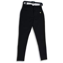 NWT Michael Kors Womens Black Denim Dark Wash 5-Pocket Design Skinny Jeans Sz S alternative image
