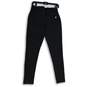 NWT Michael Kors Womens Black Denim Dark Wash 5-Pocket Design Skinny Jeans Sz S image number 2