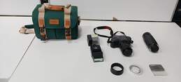 Vintage Pentax P30 Camera In Case With Accessories