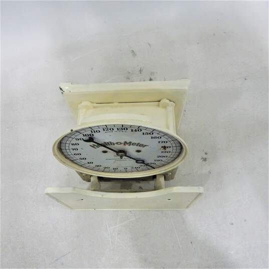 Antique 1920s Continental Scale Works Health-O-Meter Bathroom Floor Scale image number 3