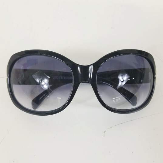 Juicy Couture Black Oversized Round Sunglasses image number 1