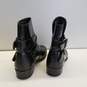 Amiri Leather Riding Buckle Boots Black 9 (Size 43) image number 4
