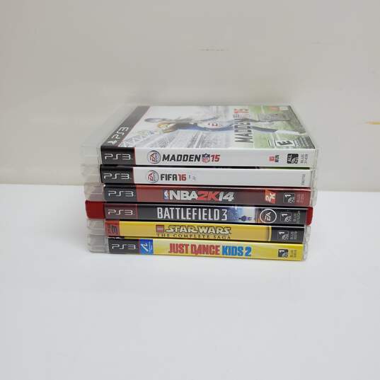 Playstation 3 PS3 - Mixed Video Game Lot of 6 - NBA 2K Lego Star Wars Fifa image number 3