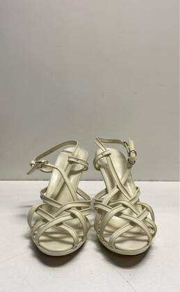 BALLY Italy Vilaine Patent Leather Cage Sandal Heels Shoes Size 10 alternative image