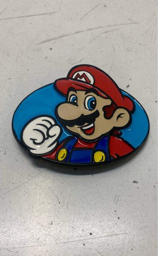 Super Mario Plus Bundle of 2 Branded Mullticolor Belt Buckle - One Size image number 3