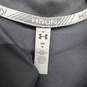 Grey Under Armour Fitted Zip Up Pullover Sweater image number 3