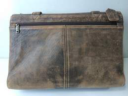 Vintage Scully Aero Squadron Leather  Briefcase alternative image