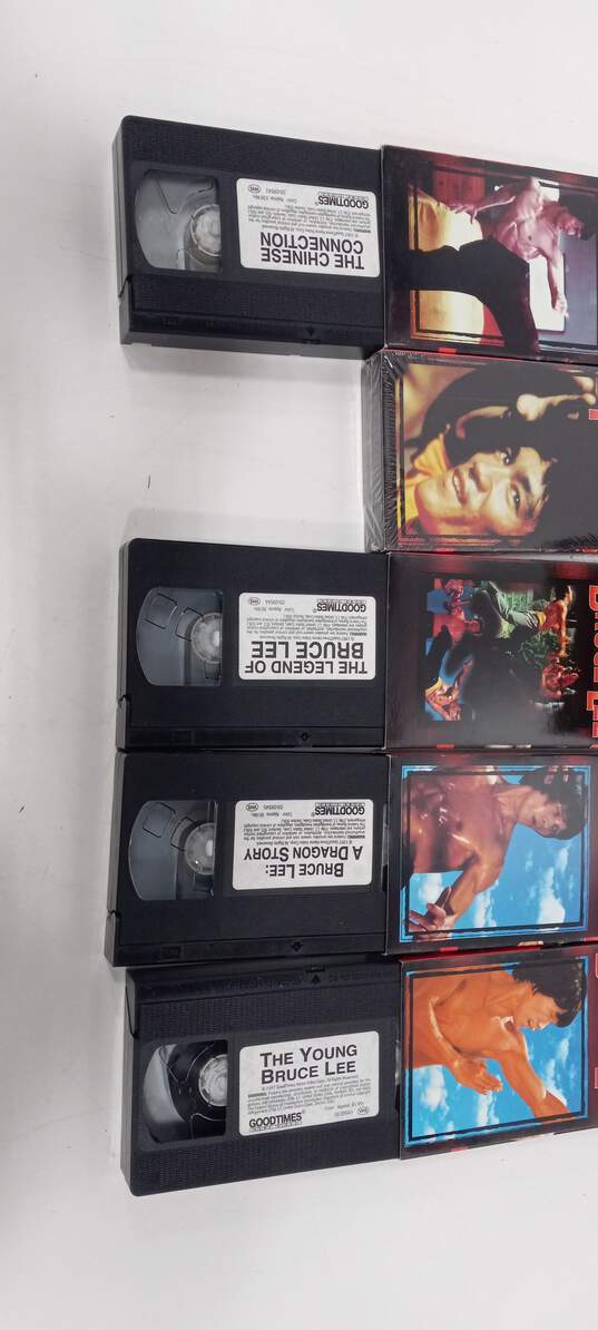 Martial Arts Madness Bruce Lee 5 Movie VHS Collection image number 5
