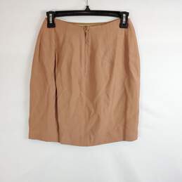 Hugo Buscati Women Brown Skirt Sz 2 alternative image