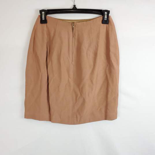 Hugo Buscati Women Brown Skirt Sz 2 image number 2