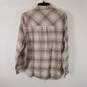 Foxcroft NYC Women Plaid Flannel Shirt 10 NWT image number 6