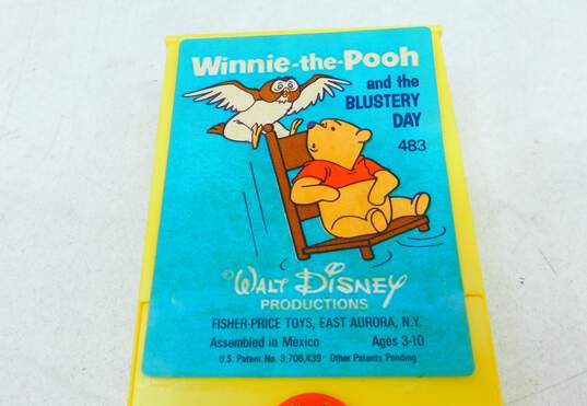 1973 Vintage Fisher Price Movie Viewer w/ Winnie The Pooh And The Blustery Day image number 8