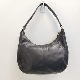 Lauren Ralph Lauren Croc Embossed Shoulder Bag Black alternative image