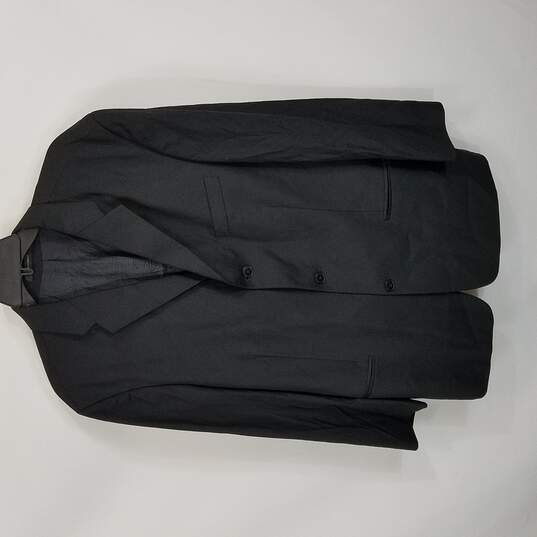 DKNY Men Black 3 Button Suit Jacket 42 image number 1