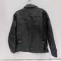 Eddie Bauer Women's Black Leather Full Zip Jacket Size M image number 2