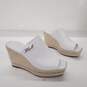 Karl Lagerfeld Paris Women's Corissa White Wedge Sandals Size 6.5M image number 1