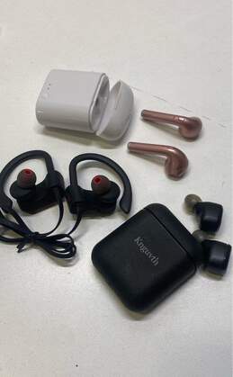 Assorted Audio Ear Bud Bundle Lot of 11 for Parts / Repair alternative image
