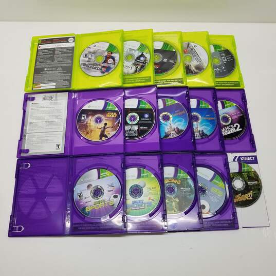XBOX 360 Mixed Video Games LOT of 15 image number 2