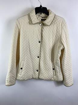 Ralph Lauren Women Ivory Puffer Jacket L