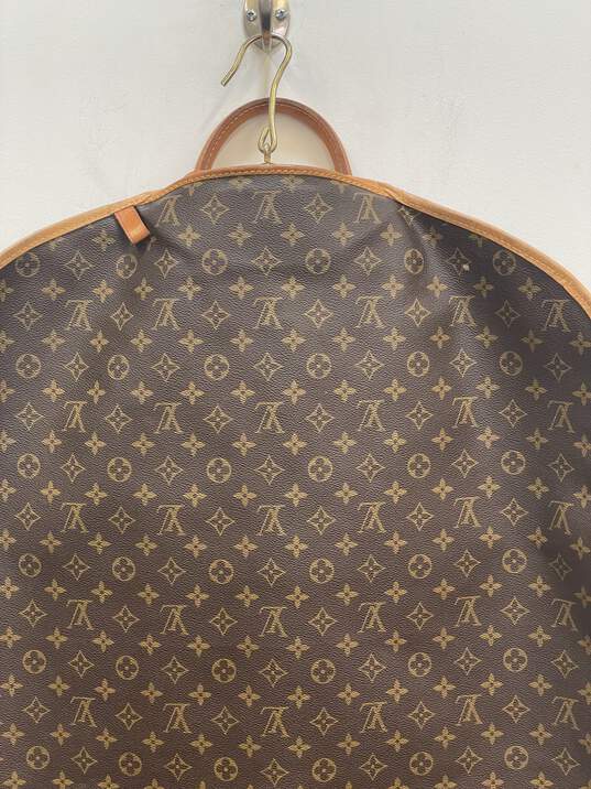 Buy the Authentic Louis Vuitton LV Monogram Brown Travel Garment
