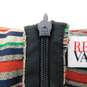 RED Valentino Multicolor Stripes Short Sleeve Casual Pleated Midi Dress Size S with COA image number 10