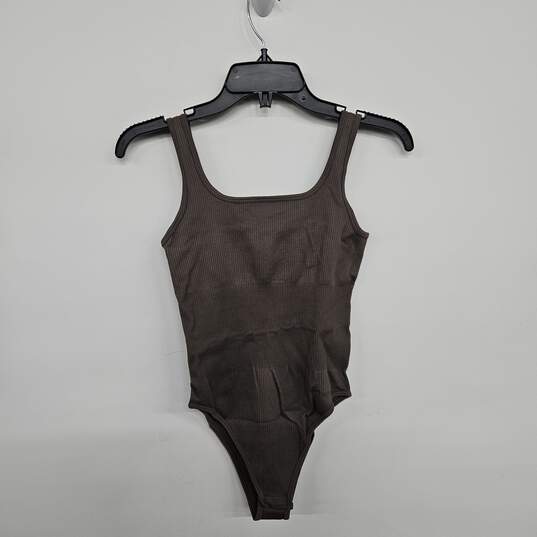 Brown Sleeveless Bodysuit image number 2