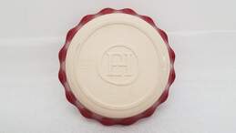 Emily Henry Modern Classics Ruffle Edge Ceramic Pie Dish 10.5x2.5in alternative image