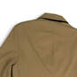 Mens Khaki Striped Long Sleeve Pockets Two Button Blazer Size S/P 38 image number 4