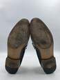 Authentic Vtg Ferragamo Black Formal Loafers M 12D image number 5