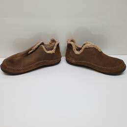 Mn Sorel Manawan Brown Suede Moccasin Style Slippers Siz 12 alternative image