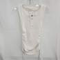 Good American White Rouched Tank NWT Size 0 image number 1