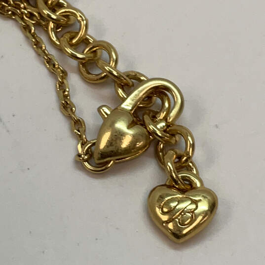 Designer Brighton Gold-Tone Lobster Clasp Link Chain Pendant Necklace image number 3