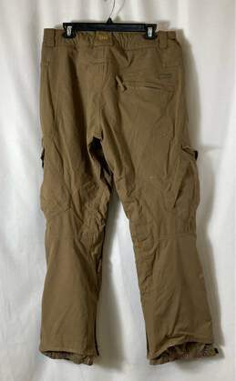 686 Smarty Mens Brown Stretch Flat Front Pockets Straight Leg Snow Pants Size M alternative image