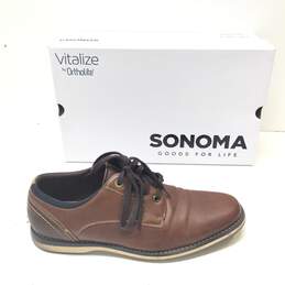 Sonoma Goods for Life Trace Mans Taupe Brown Shoes s.10