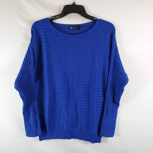 NY & Company Women Blue Sweater M NWT image number 2