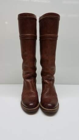 Frye's Vintage Brown Leather Riding Boots - Women Sz 5.5