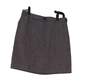 NWT Womens Gray Flat Front Casual Straight And Pencil Skirt Size 6 image number 1