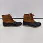 Maurices Women's Jade Brown/Black Duck Boots Size 9.5M image number 4