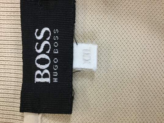 Buy the Boss Men Tan Polo Shirt XXL | GoodwillFinds