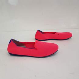 Rothy's Hot Pink Flamingo Round Toe Shoes Size 4