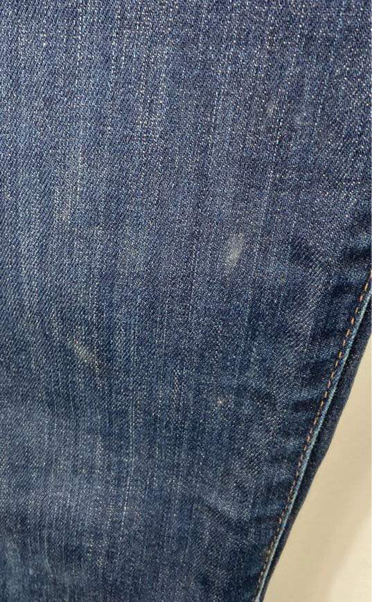 Madewell Women Blue Skinny Jeans Sz 24 image number 7
