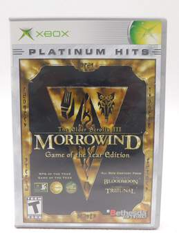 Xbox The elder Scrolls 3 - Morrowind