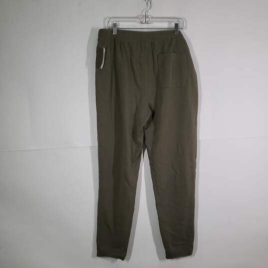 Mens Drawstring Waist Flat Front Slash Pockets Pull-On Lounge Pants Size XL image number 2
